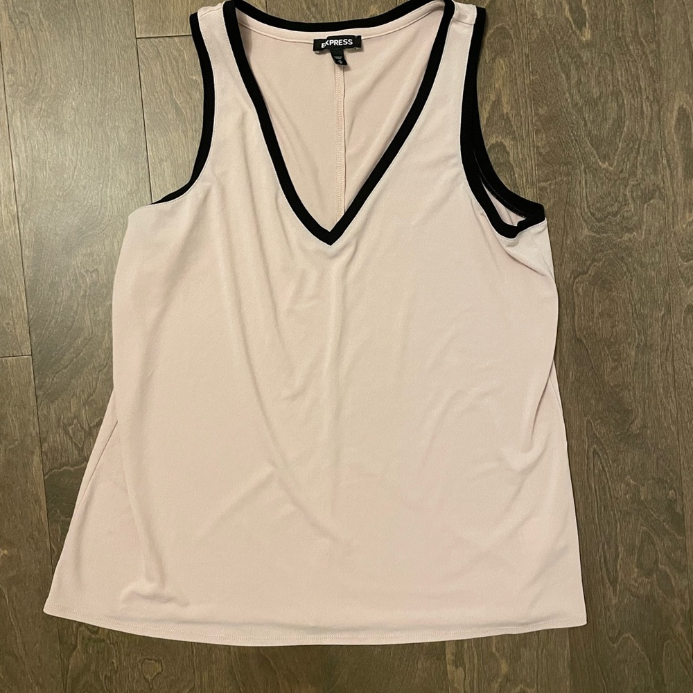 Express Light Pink Tank Top